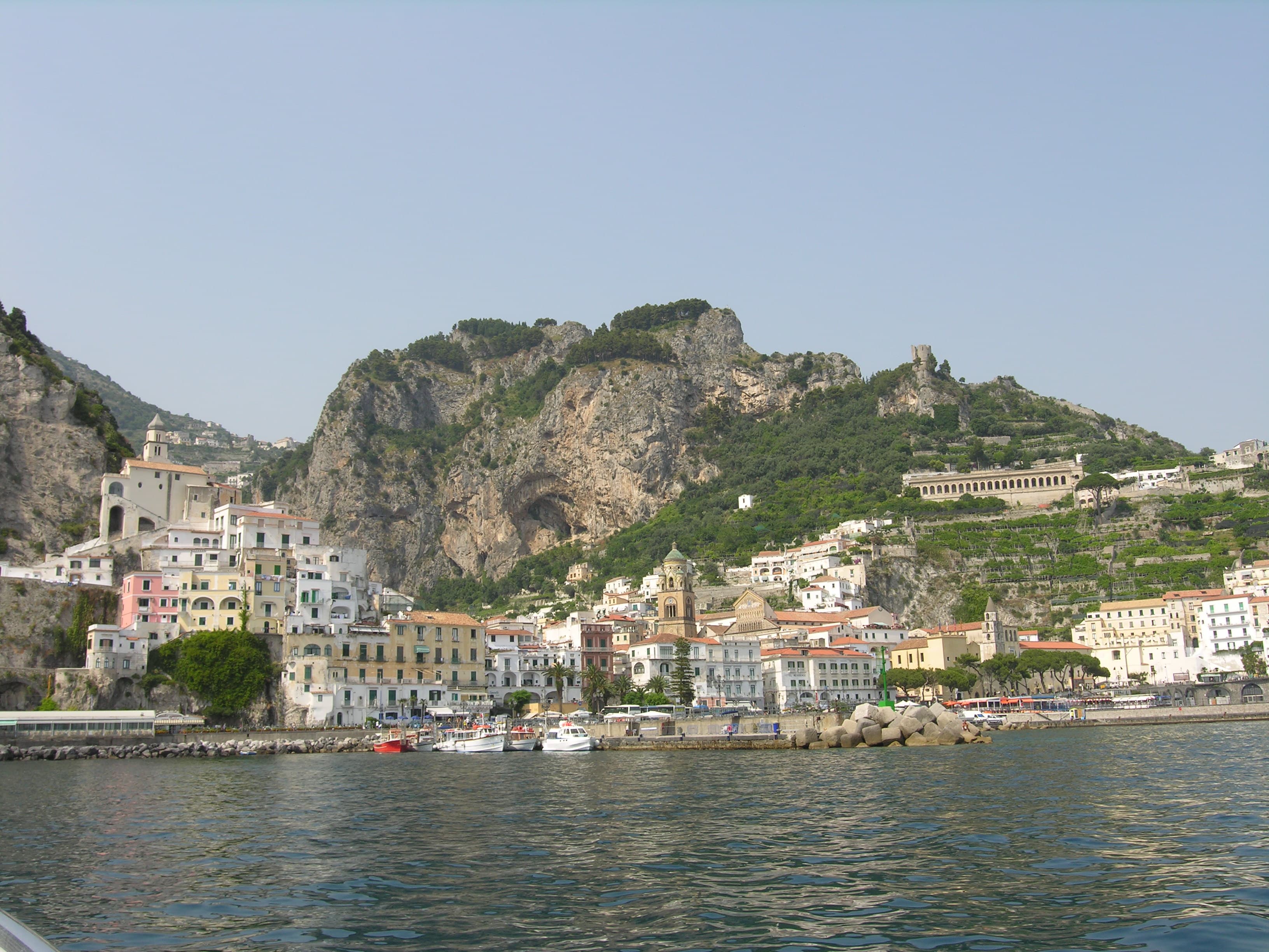 Ferry or car? Moving along the Amalfi Coast