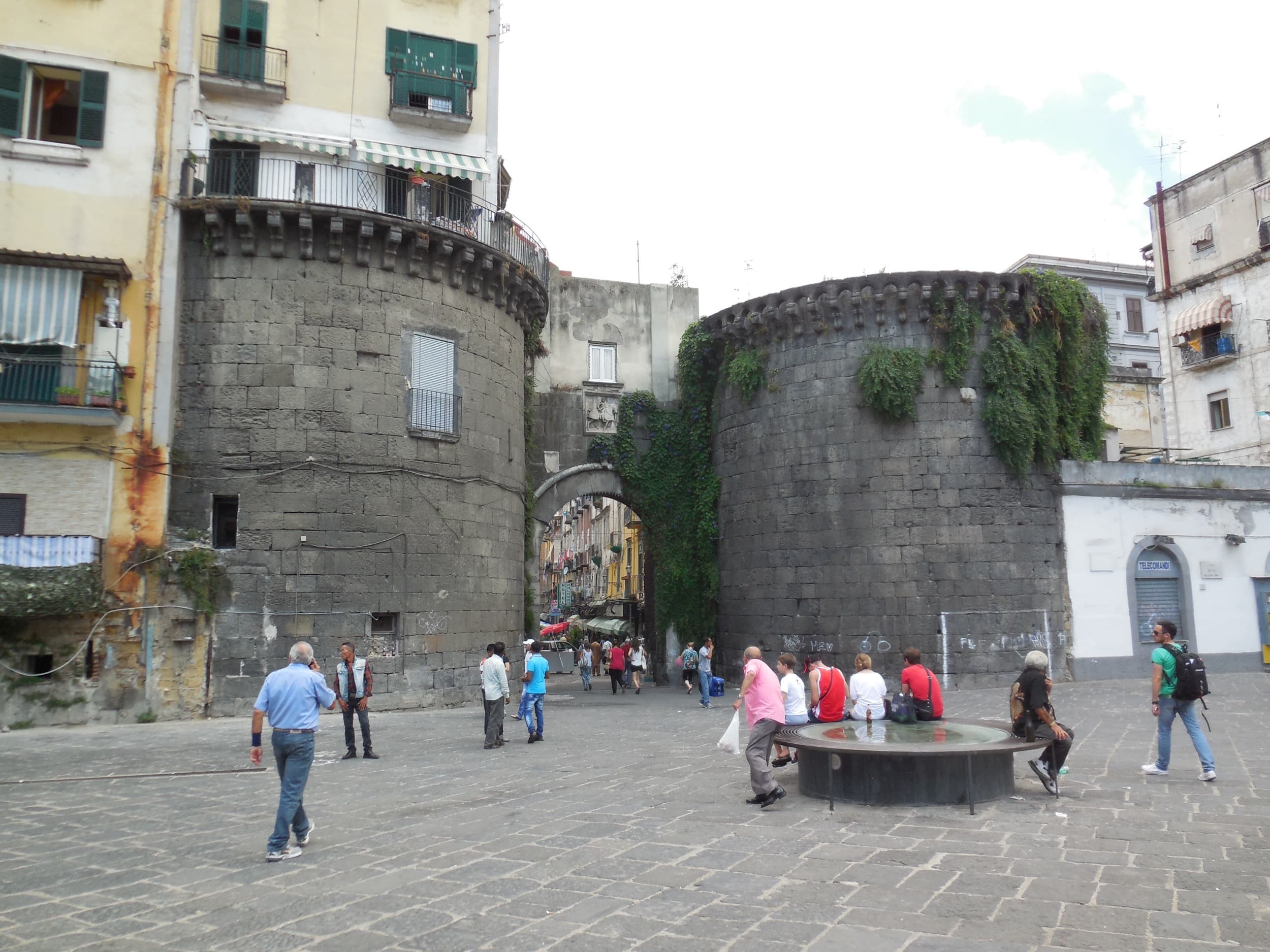 The fish market at Porta Nolana, by 7am